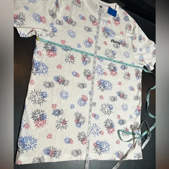 Hurley Fireworks White Tee - Picture 7 of 8